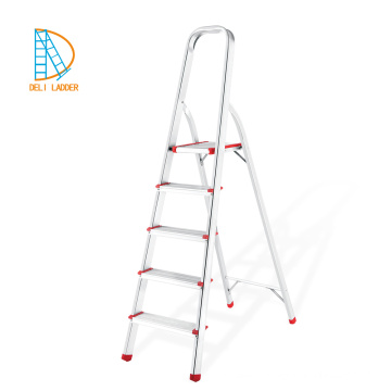 high quality 3-9steps aluminium folding household ladder
